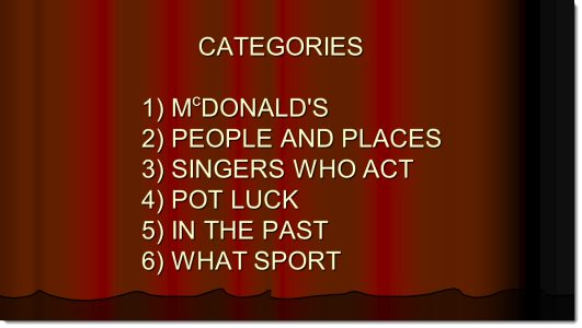 Bar trivia quiz pack uploaded March 31, 2019