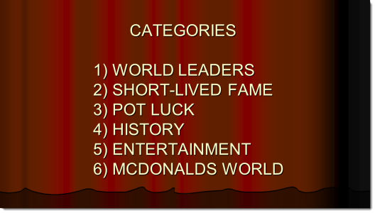 Bar trivia quiz pack uploaded May 12, 2019