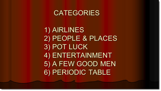 Bar trivia quiz pack uploaded June 9, 2019