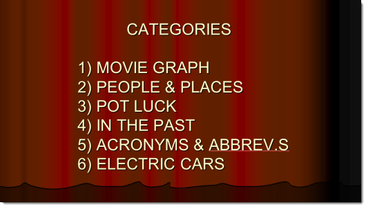 Bar trivia quiz pack uploaded August 25, 2019