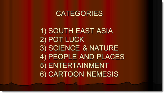 Bar trivia quiz pack uploaded September 1, 2019