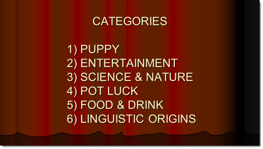 Bar trivia quiz pack uploaded September 15, 2019