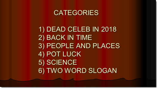 Bar trivia quiz pack uploaded January 26, 2020