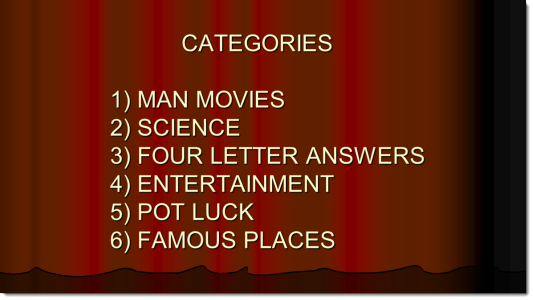 Bar trivia quiz pack uploaded March 29, 2020