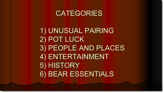 Bar trivia quiz pack uploaded June 1, 2020