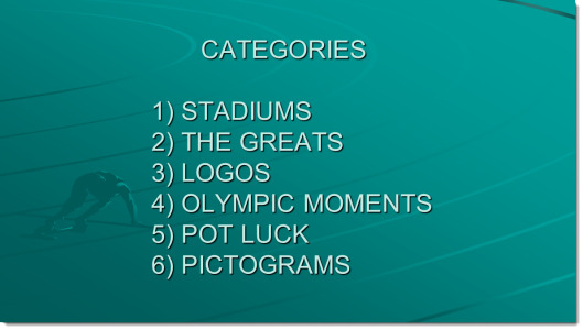 Olympic Games bar trivia quiz pack uploaded July 22, 2021