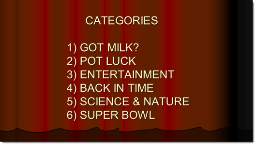 Bar trivia quiz pack uploaded August 29, 2021