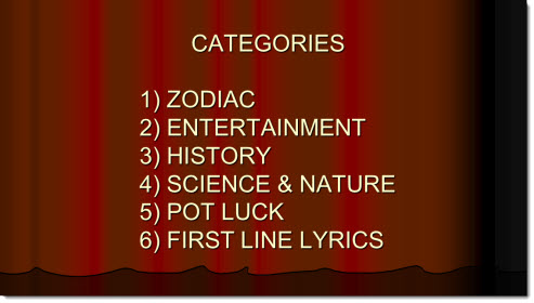 Bar trivia quiz pack uploaded April 10, 2022