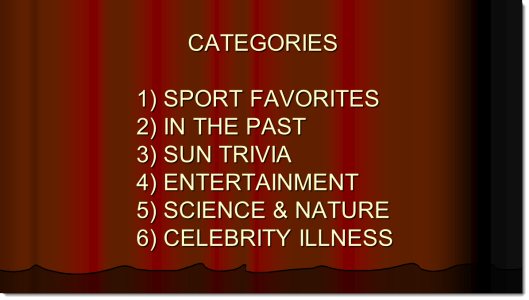 Trivia quiz pack uploaded November 6, 2022