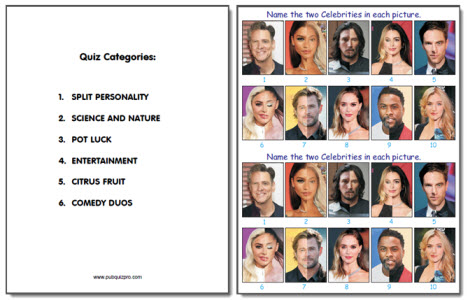 Trivia quiz pack uploaded November 17, 2024