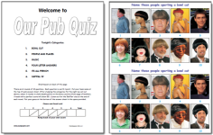 Starter Weekly Quiz pack S1028 | Member Login Area | PubQuizPro.com